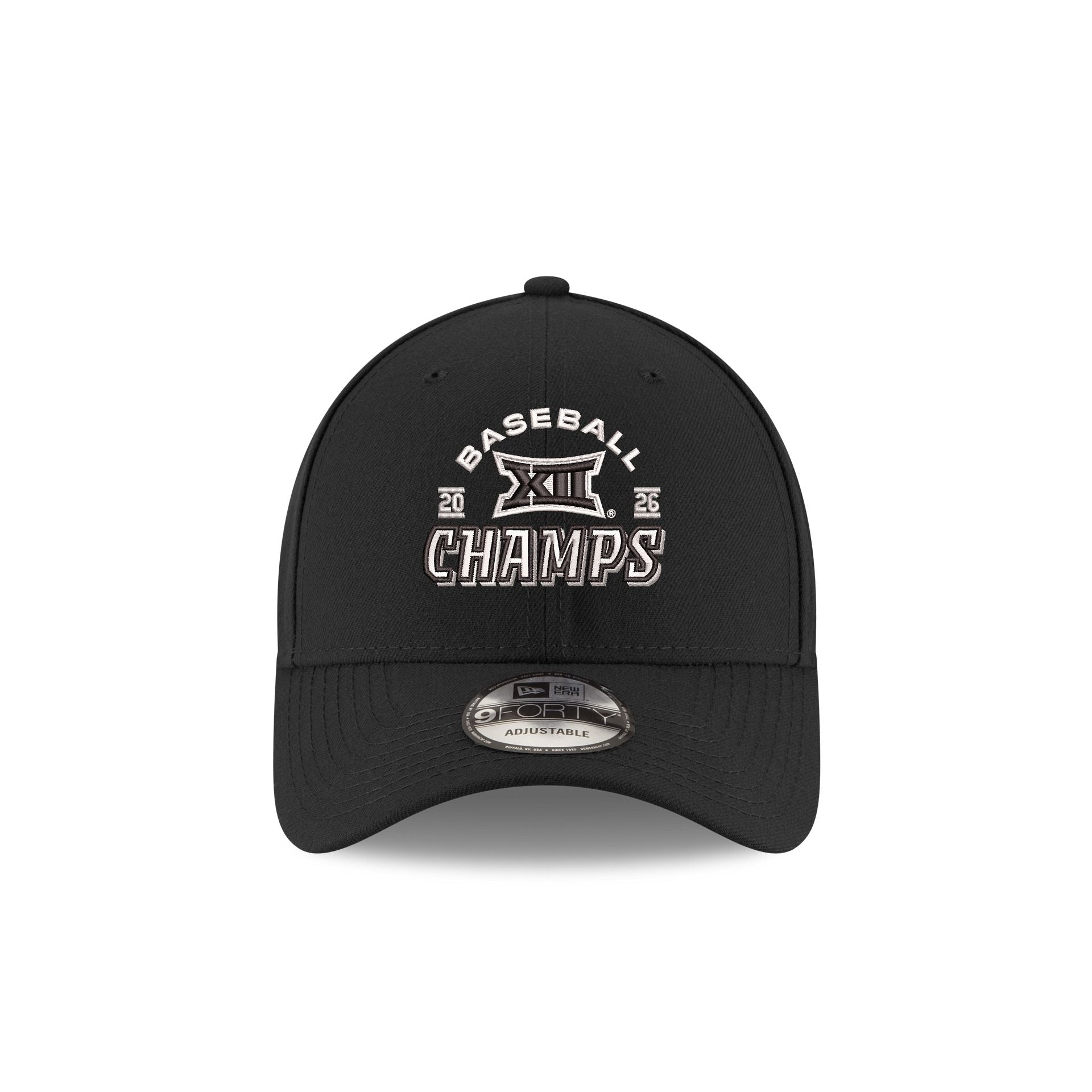 Kansas Jayhawks 2026 Big XII Baseball Champions 9FORTY Adjustable