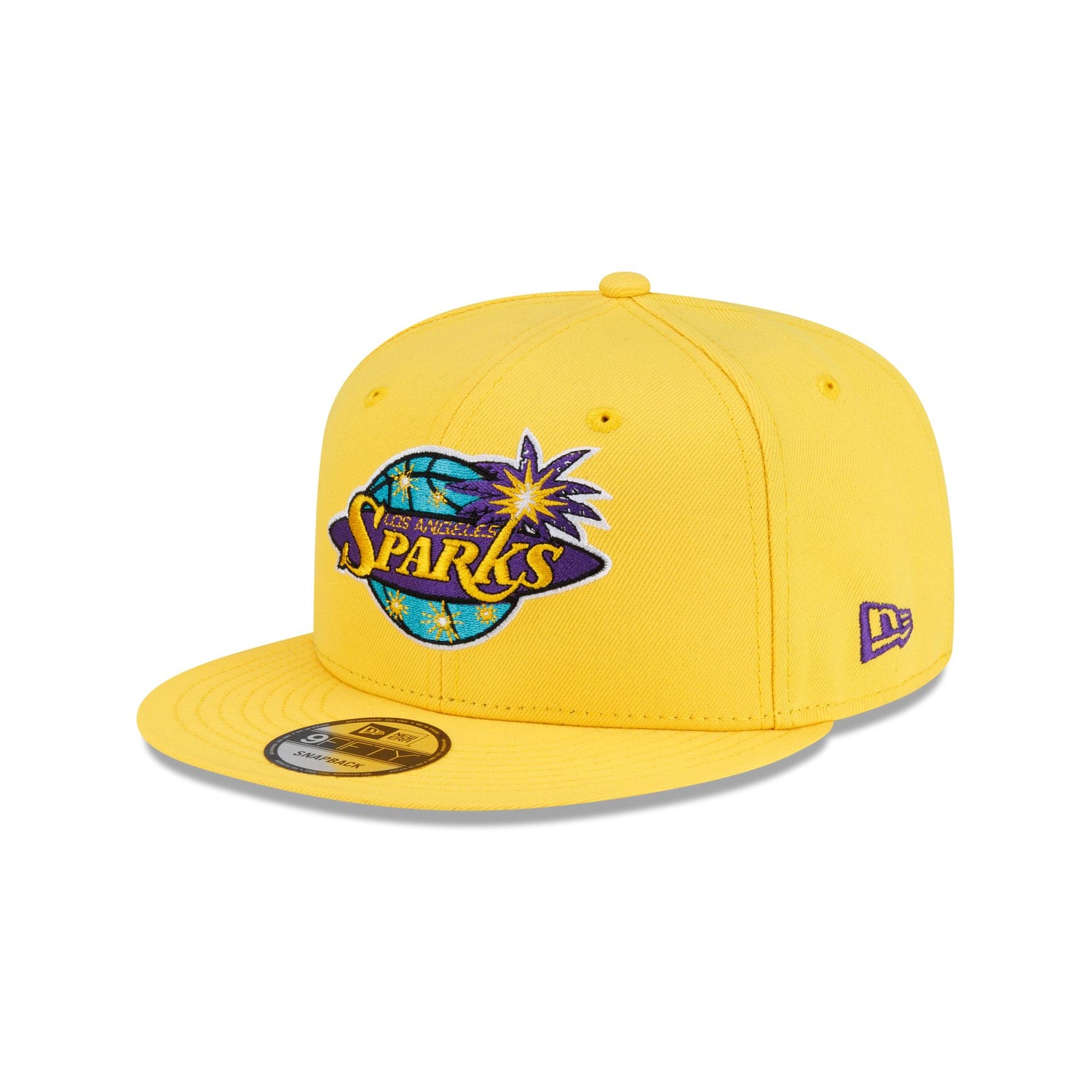 Los Angeles Sparks Court Origins 9FIFTY Snapback Hat