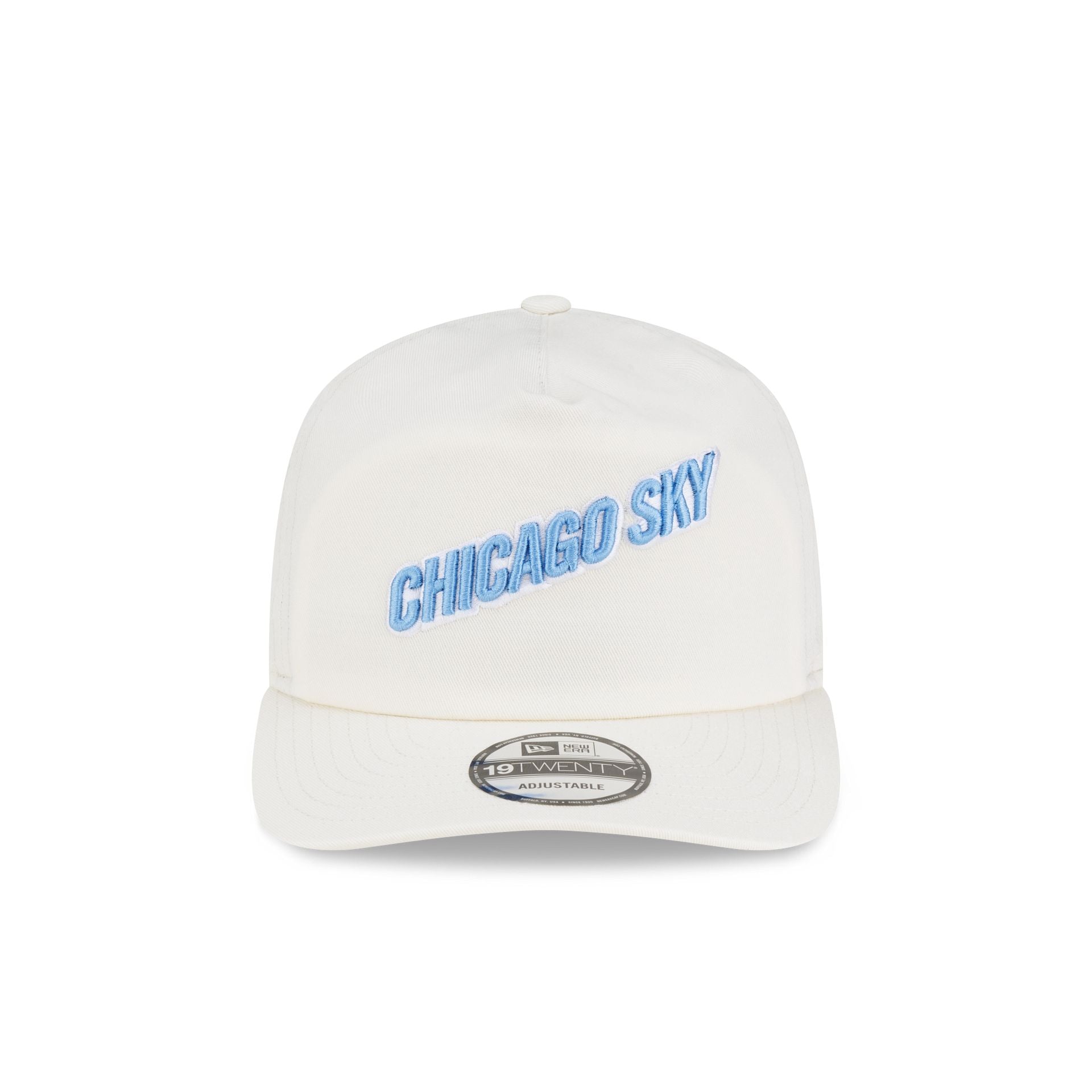 Chicago Sky Court Origins Chrome White 19TWENTY Snapback Hat