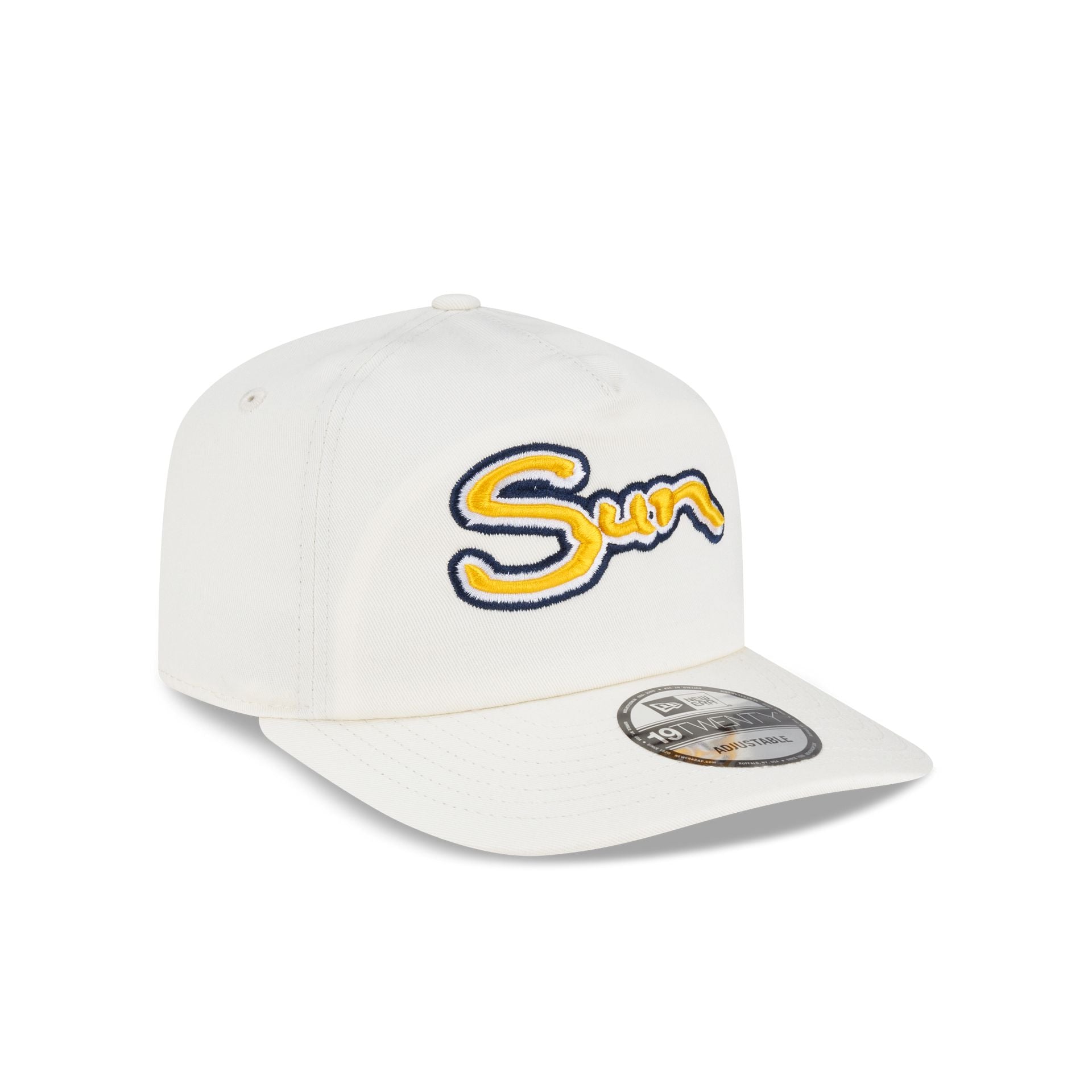 Connecticut Sun Court Origins Chrome White 19TWENTY Snapback Hat