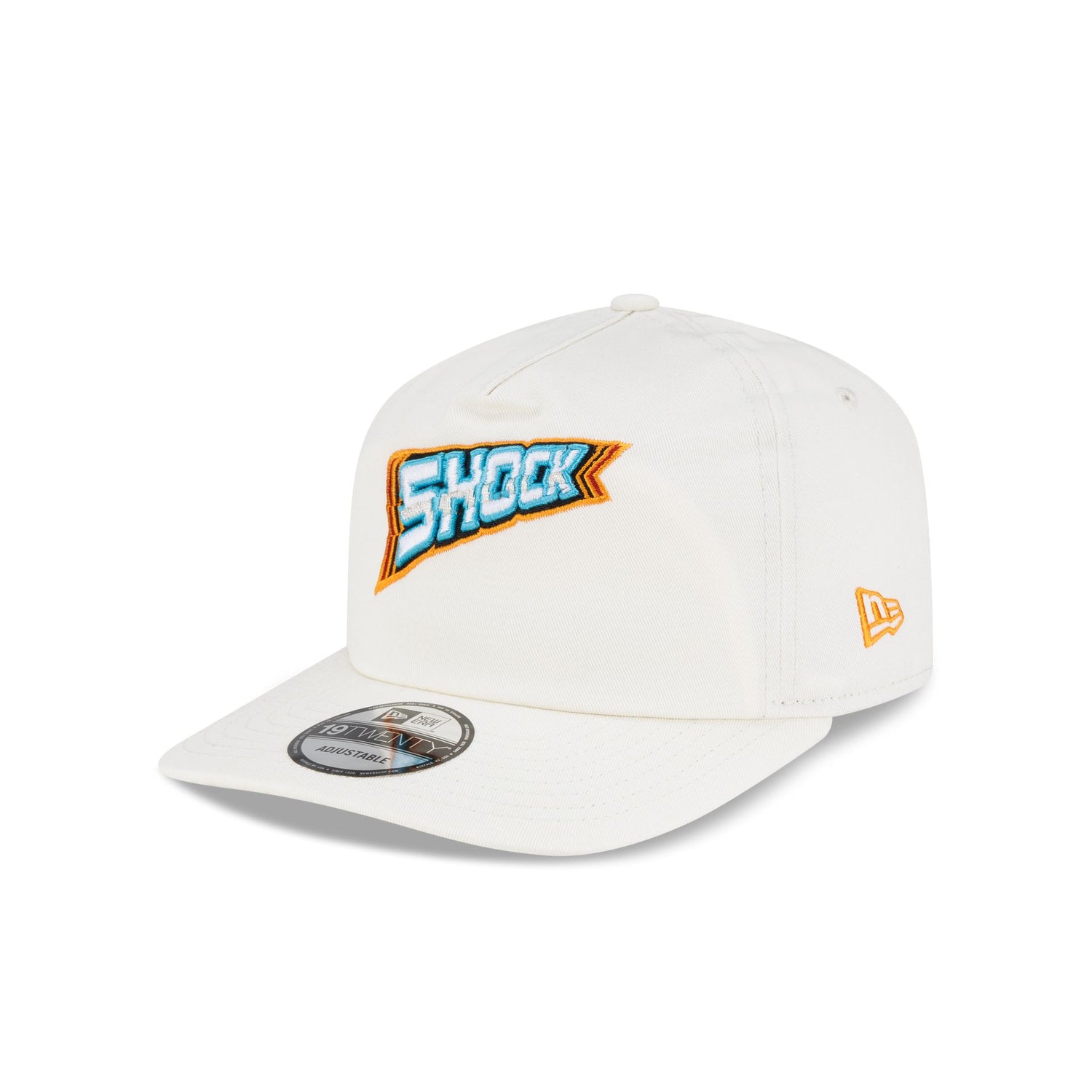 Detroit Shock Court Origins Chrome White 19TWENTY Snapback Hat