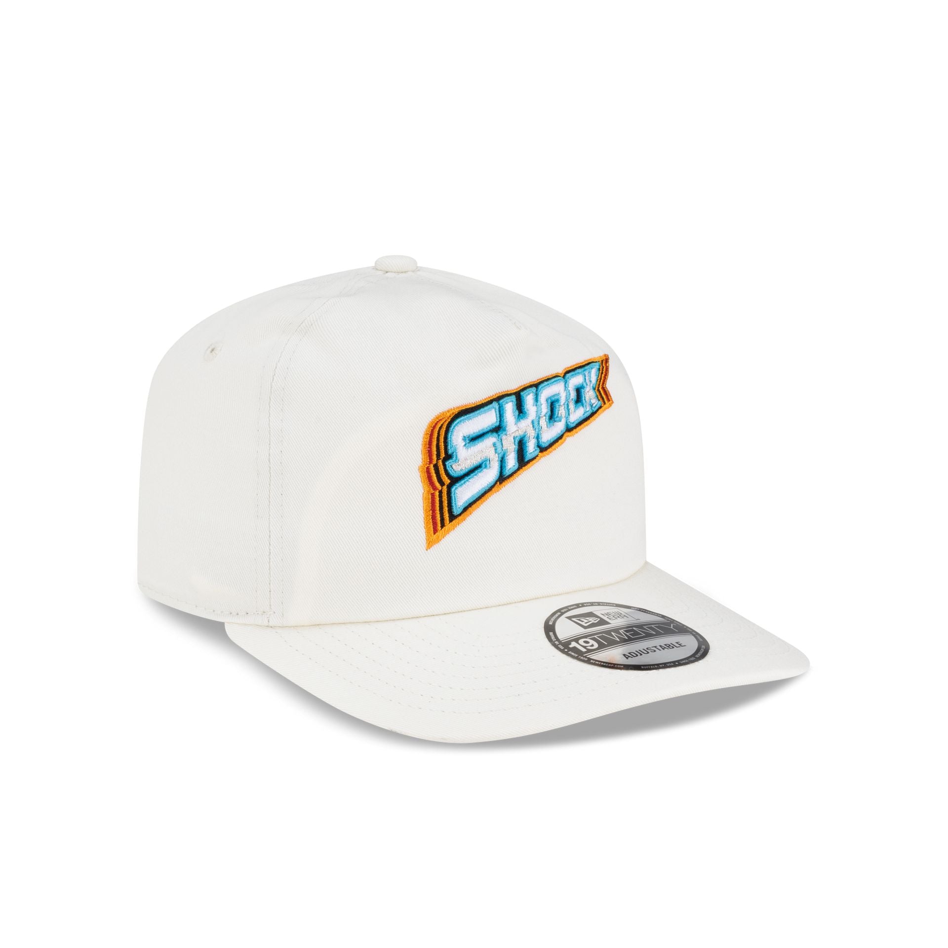 Detroit Shock Court Origins Chrome White 19TWENTY Snapback Hat