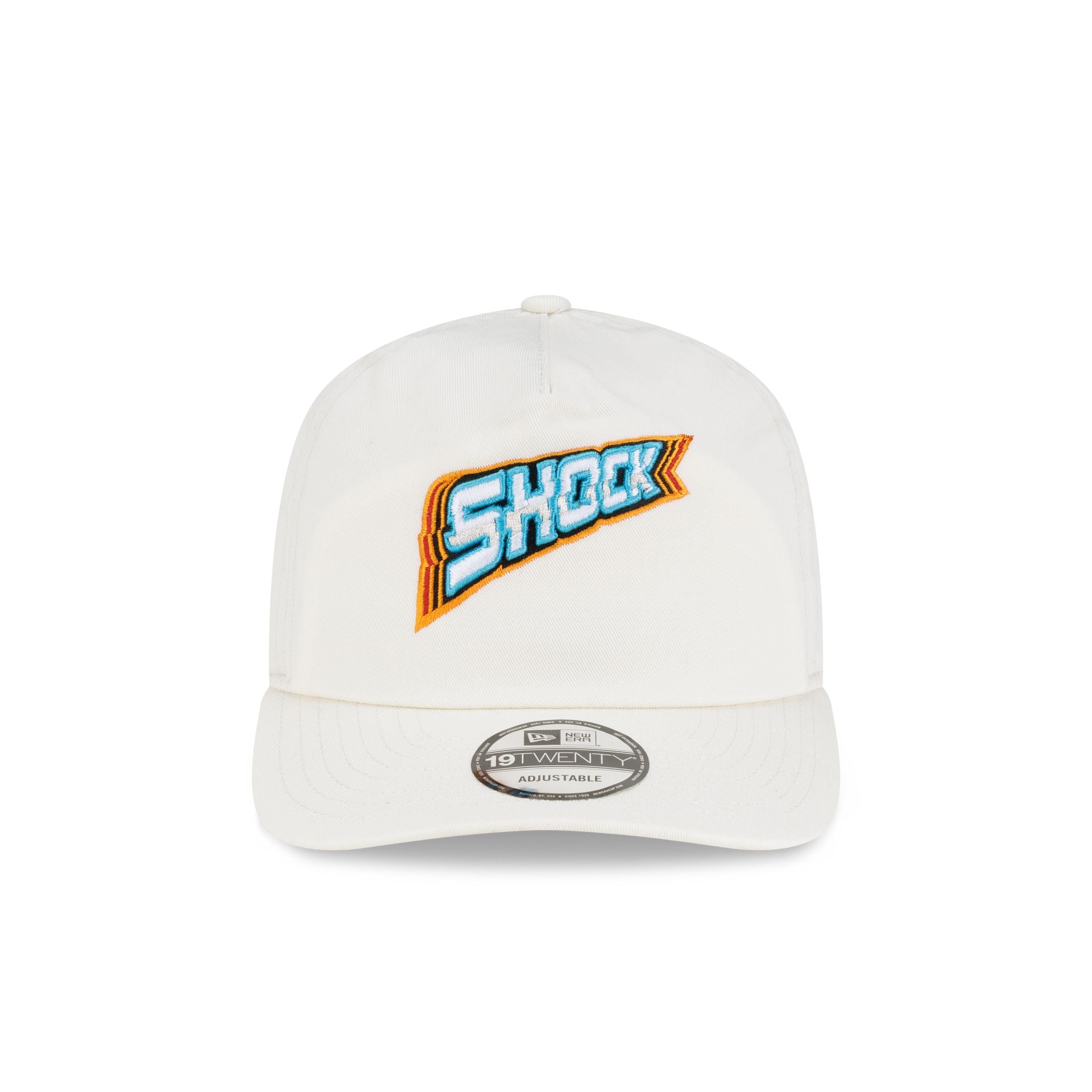 Detroit Shock Court Origins Chrome White 19TWENTY Snapback Hat