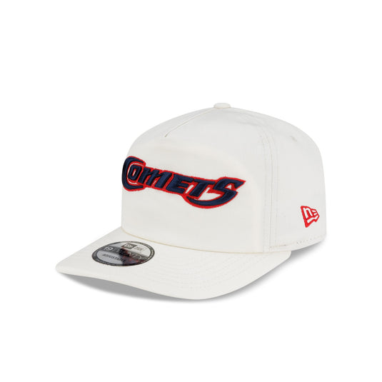 Houston Comets Court Origins Chrome White 19TWENTY Snapback Hat - New Era Cap