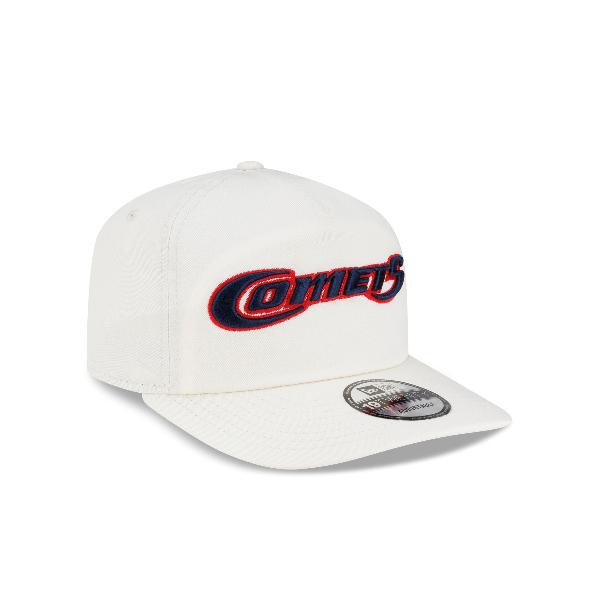 Houston Comets Court Origins Chrome White 19TWENTY Snapback Hat
