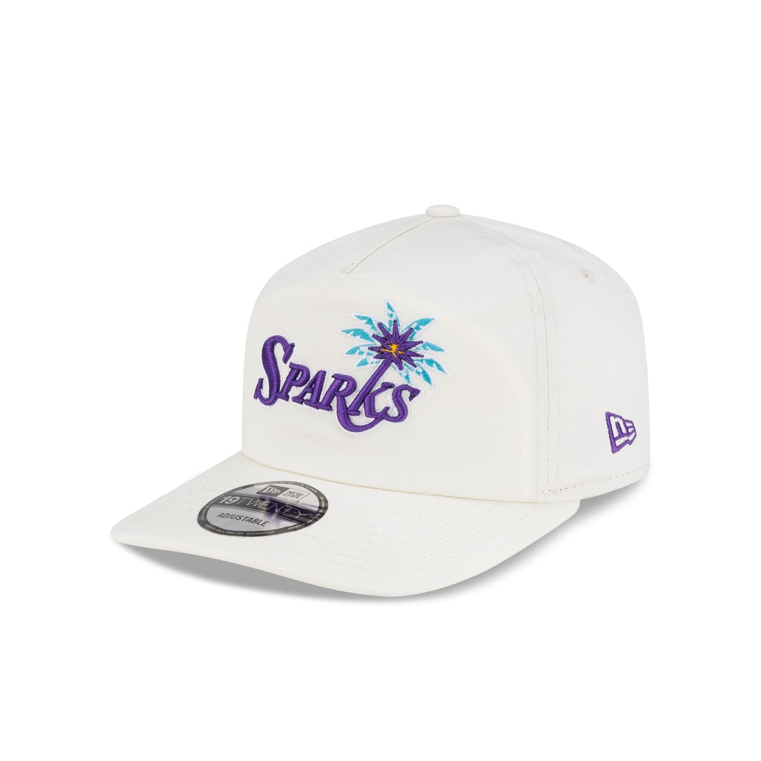 Los Angeles Sparks Court Origins Chrome White 19TWENTY Snapback Hat