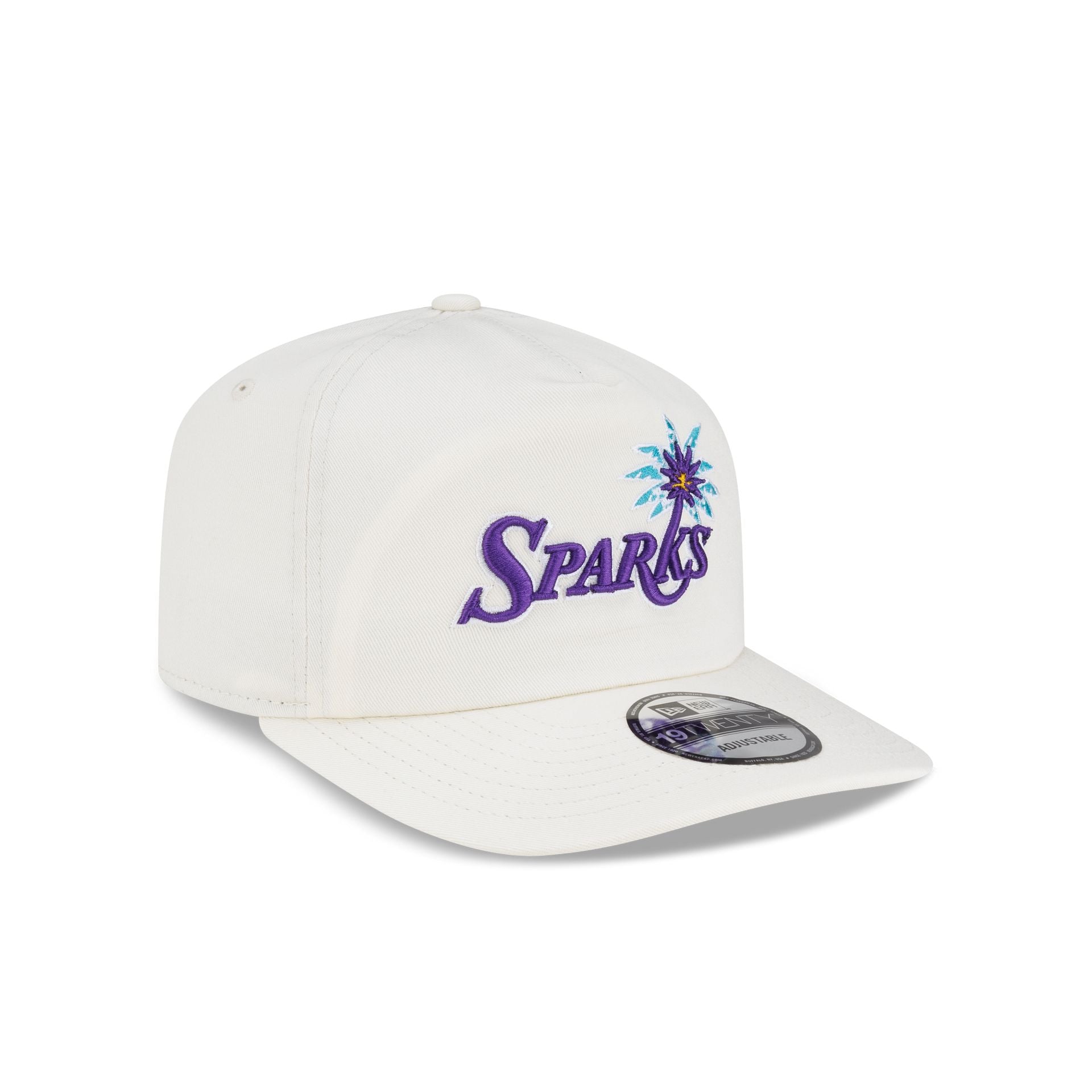 Los Angeles Sparks Court Origins Chrome White 19TWENTY Snapback Hat