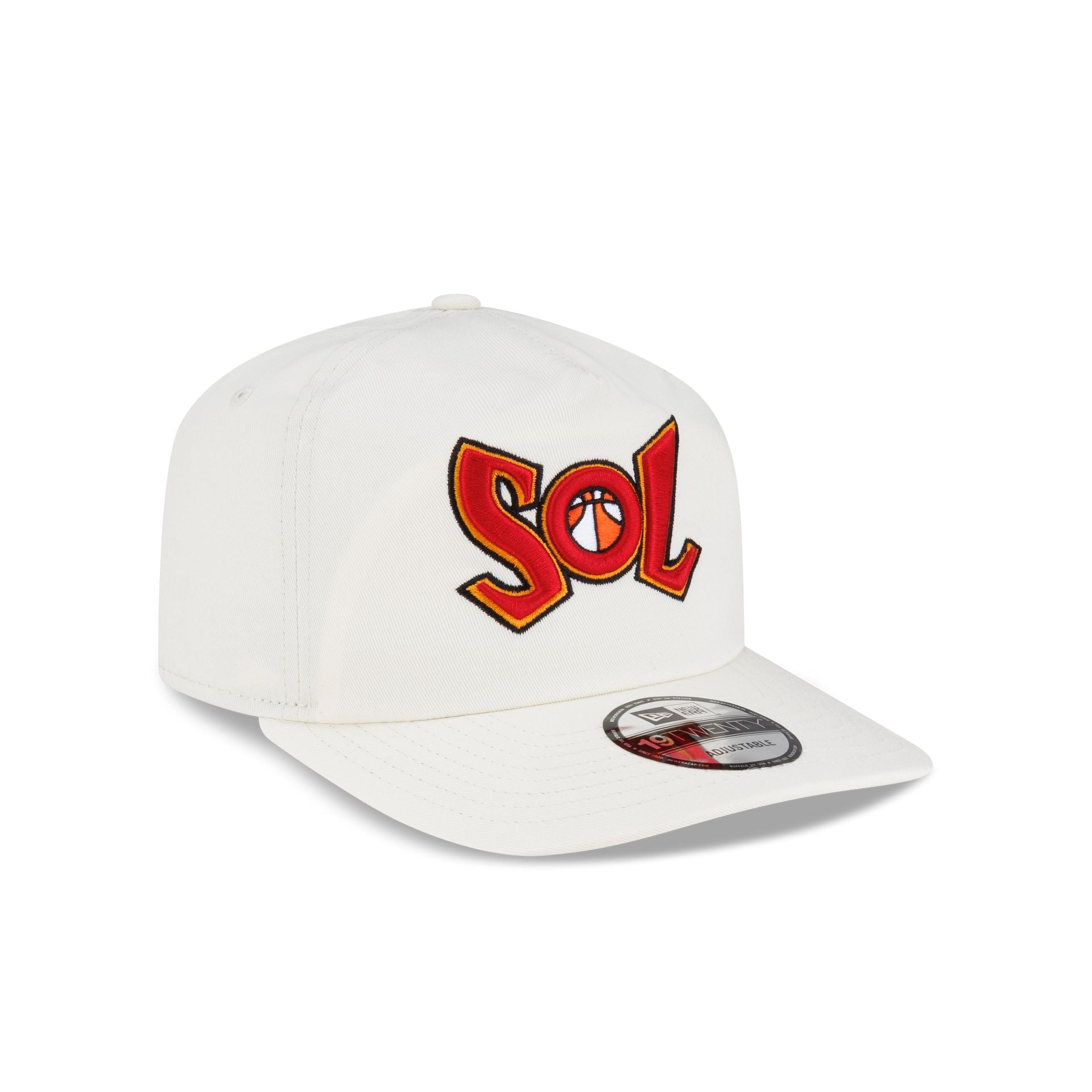 Miami Sol Court Origins Chrome White 19TWENTY Snapback Hat