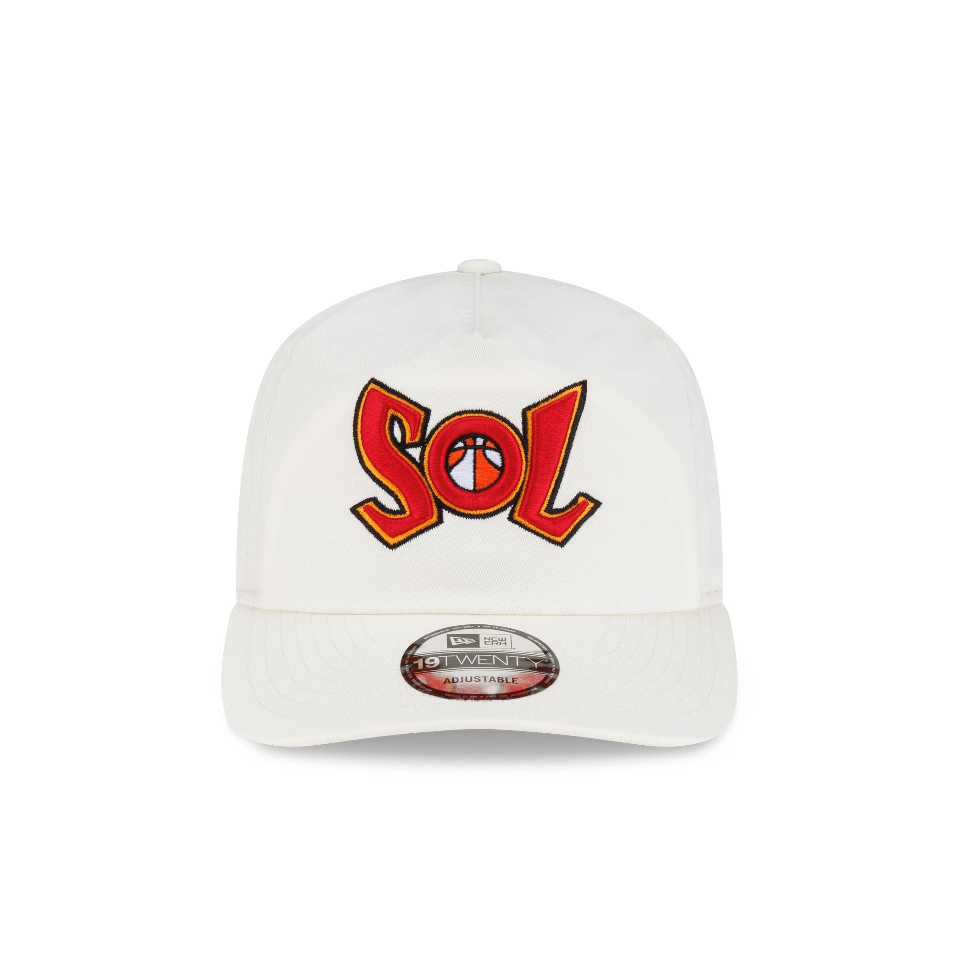 Miami Sol Court Origins Chrome White 19TWENTY Snapback Hat