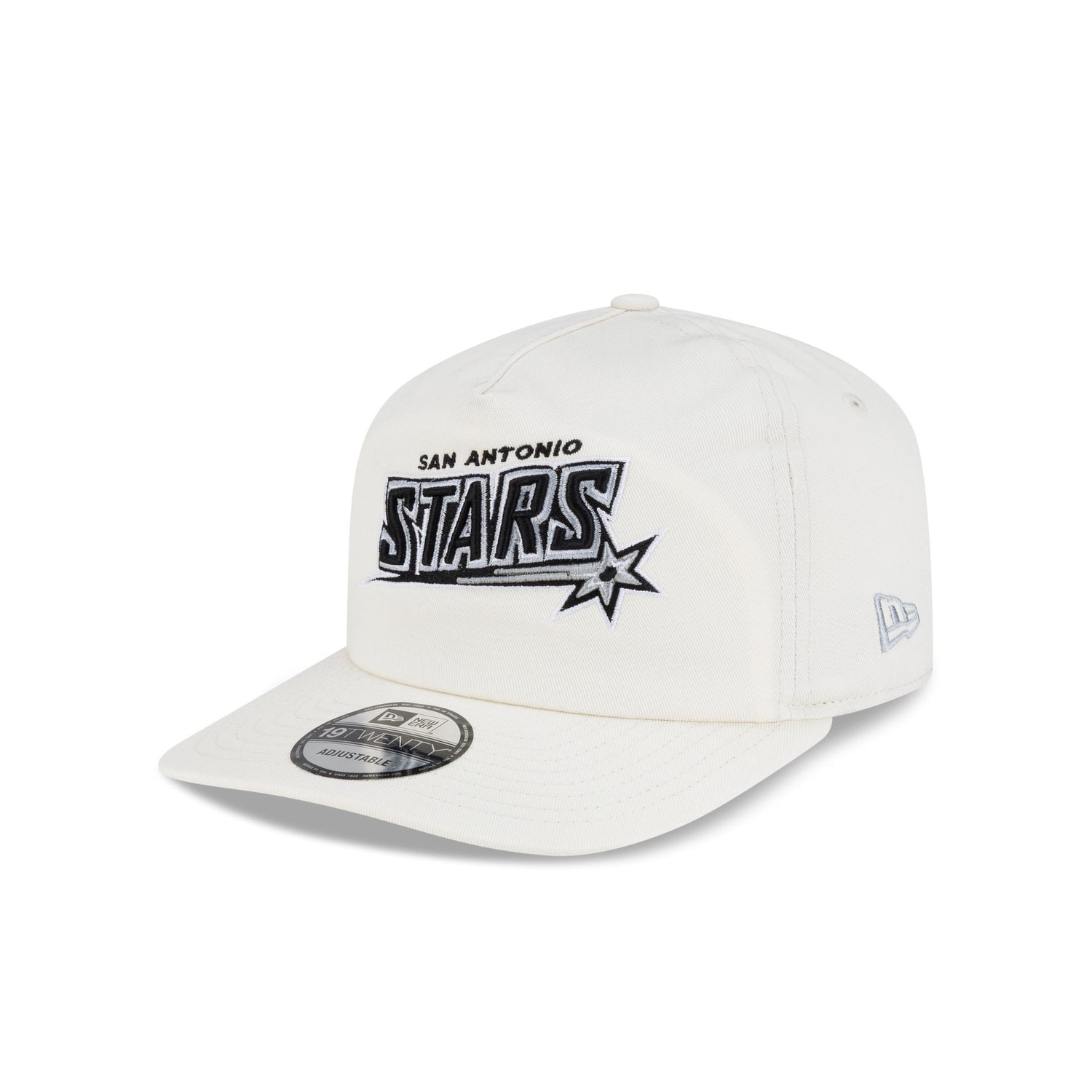 San Antonio Stars Court Origins Chrome White 19TWENTY Snapback Hat