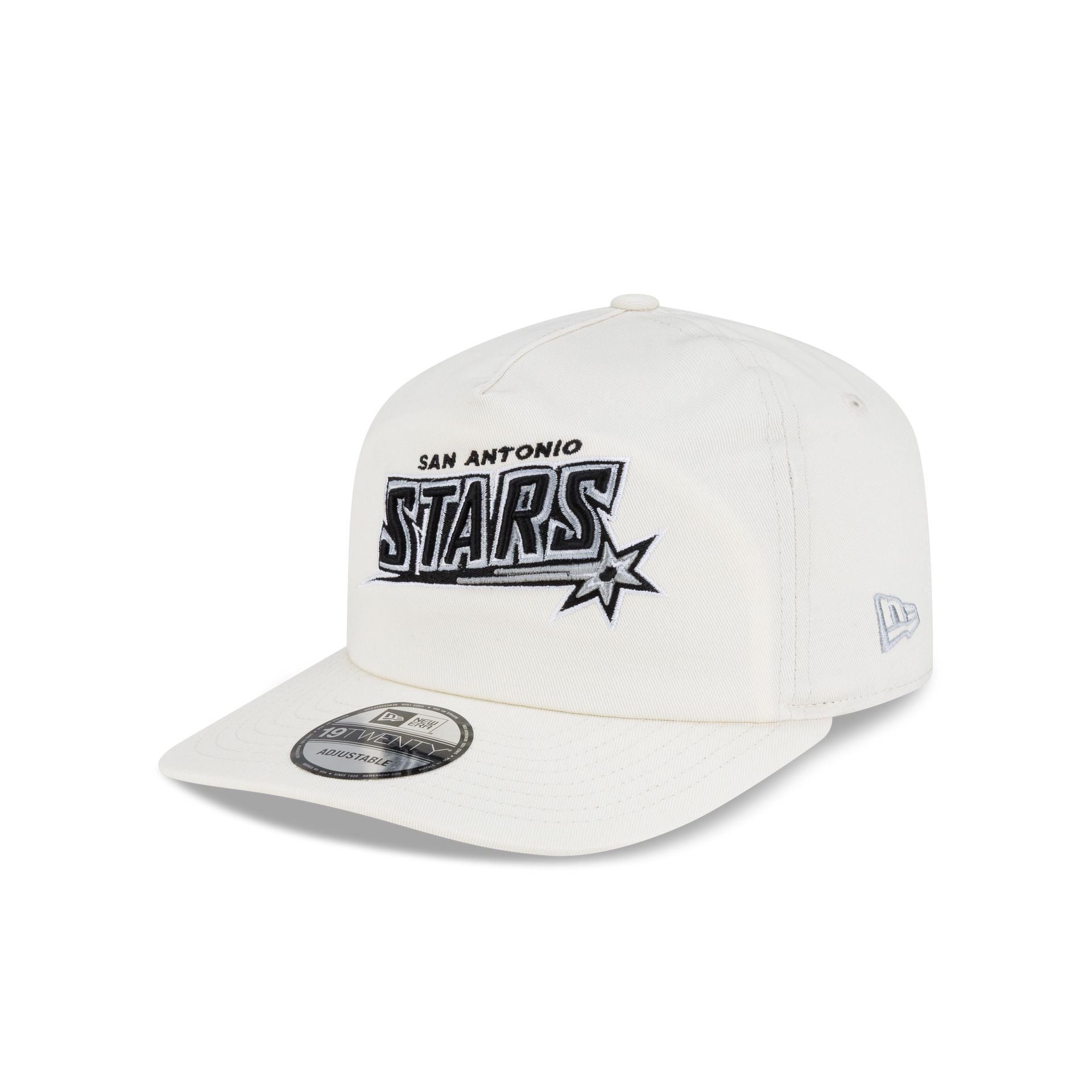 San Antonio Stars Court Origins Chrome White 19TWENTY Snapback Hat