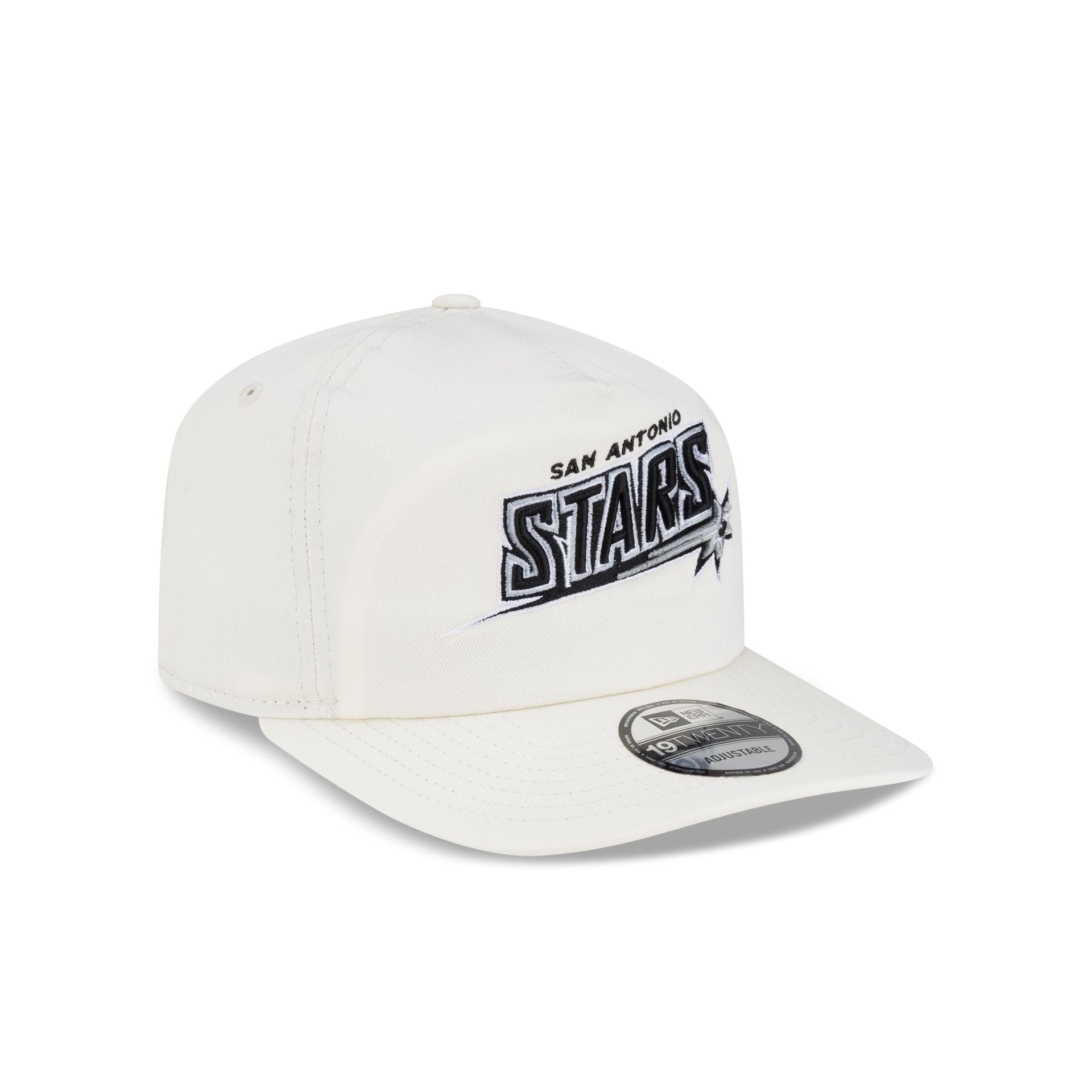 San Antonio Stars Court Origins Chrome White 19TWENTY Snapback Hat