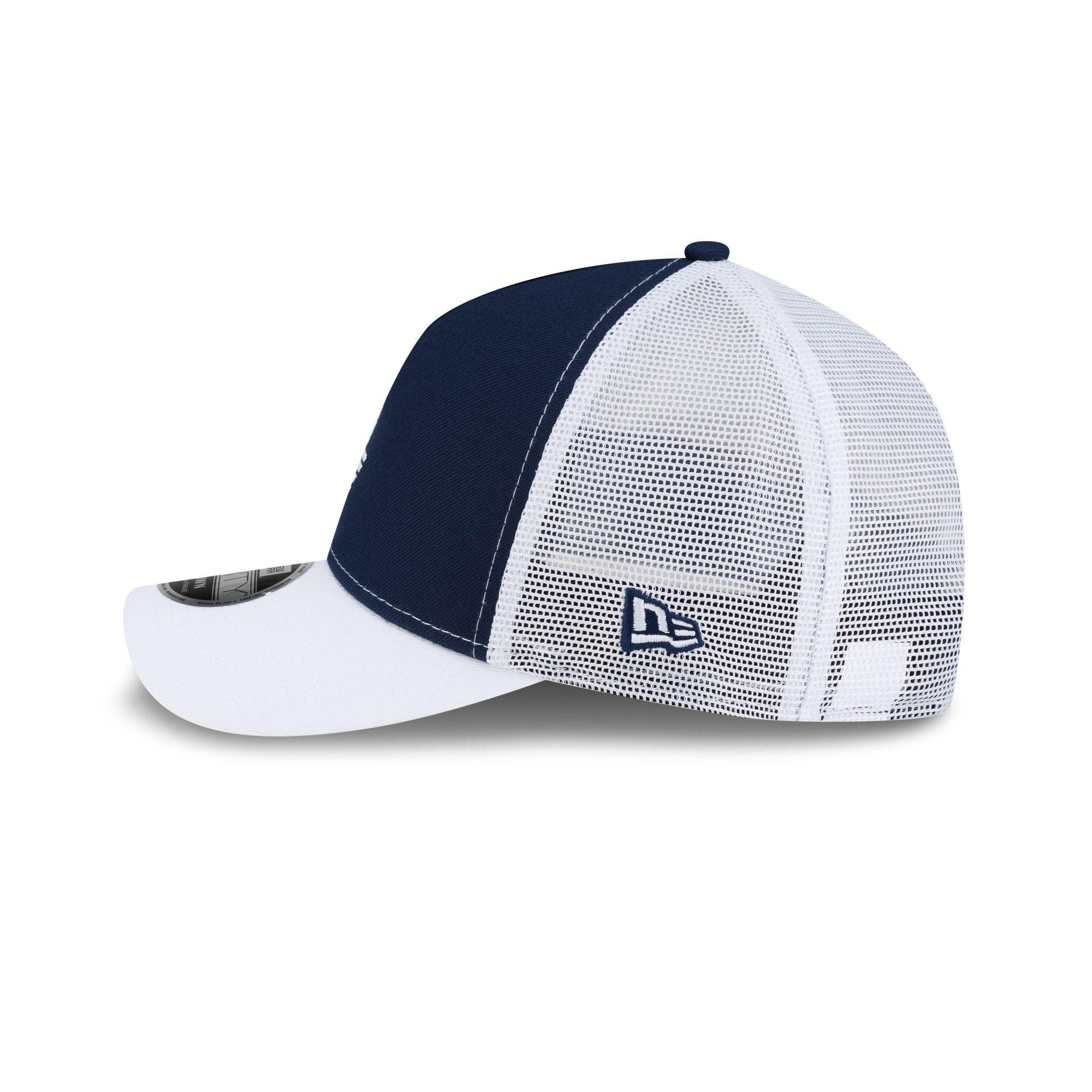 LIV Golf Navy 9FORTY M-Crown Trucker Hat