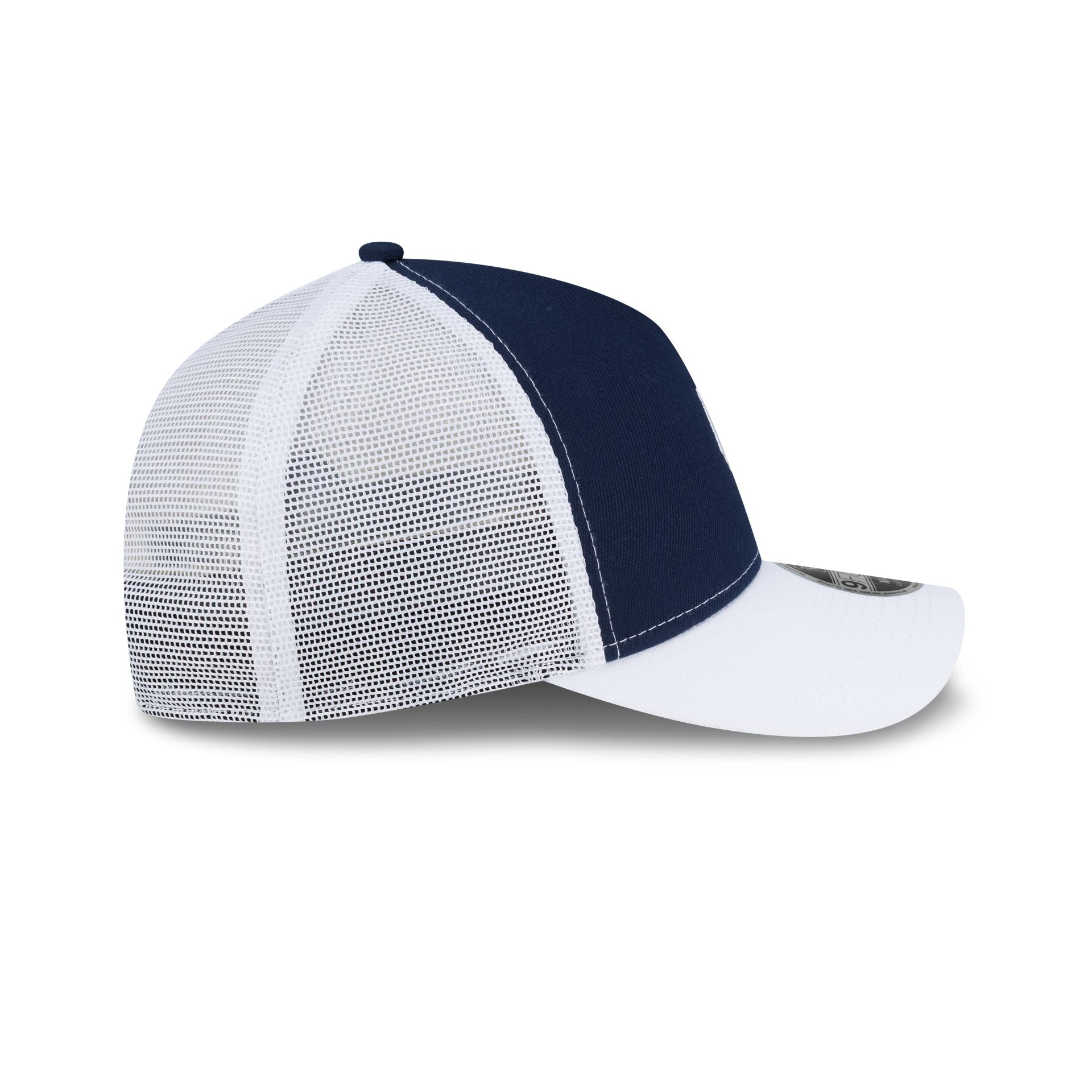 LIV Golf Navy 9FORTY M-Crown Trucker Hat