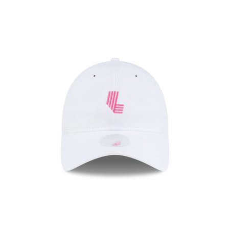 LIV Golf Women's White 9TWENTY Adjustable Hat