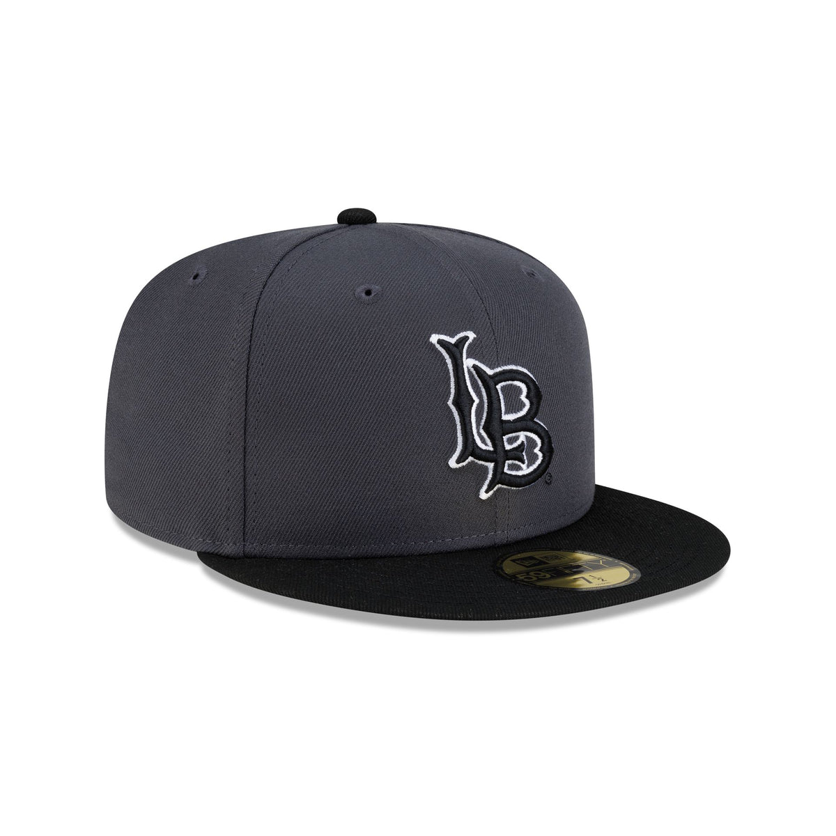 Long Beach State 49ers Graphite 59FIFTY Fitted Hat