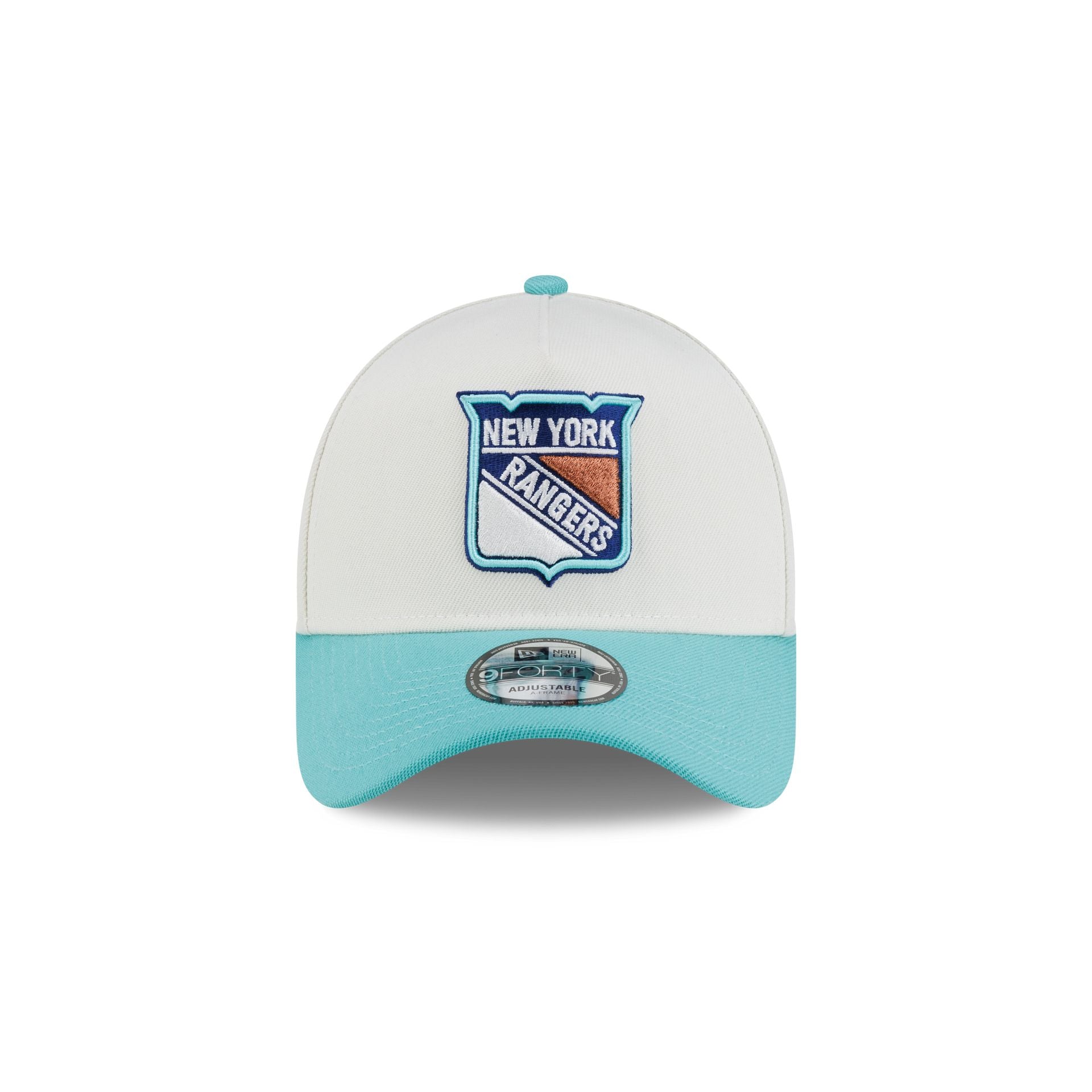 New York Rangers Copper Pack 9FORTY A-Frame Snapback Hat – New Era Cap