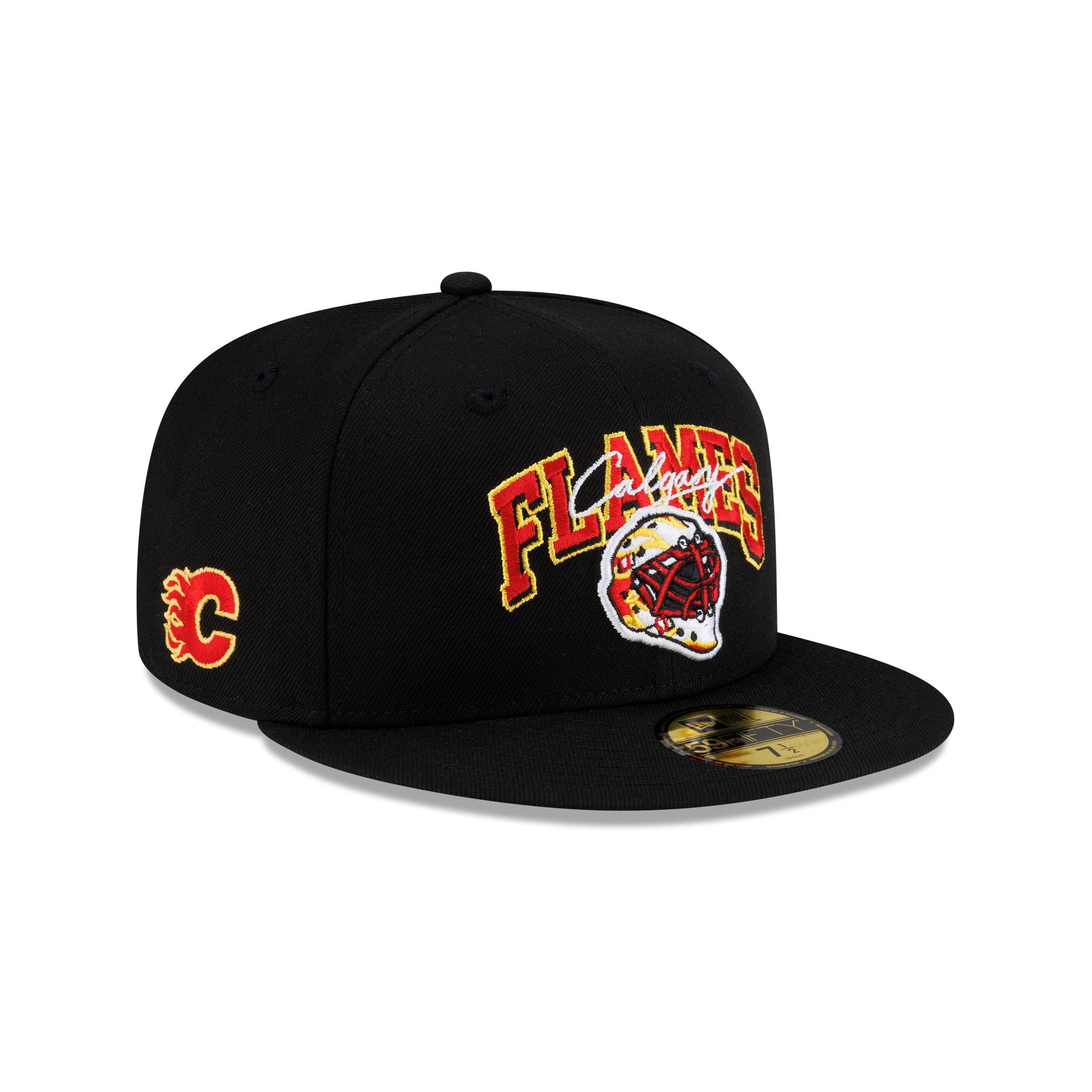 Calgary Flames Arch Mask 59FIFTY Fitted Hat – New Era Cap
