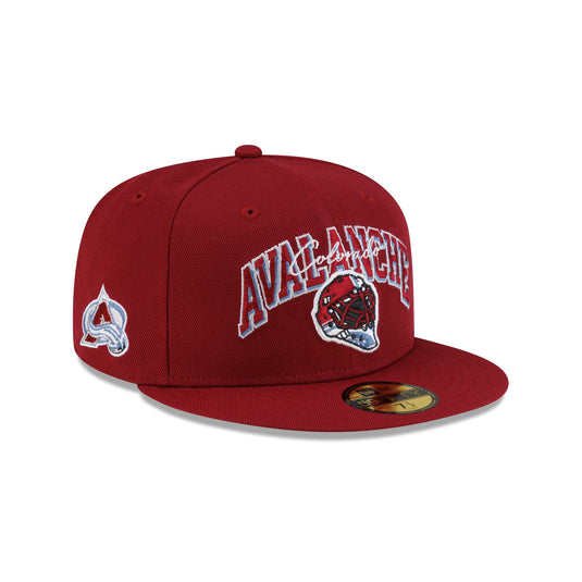 Colorado Avalanche Arch Mask 59FIFTY Fitted Hat
