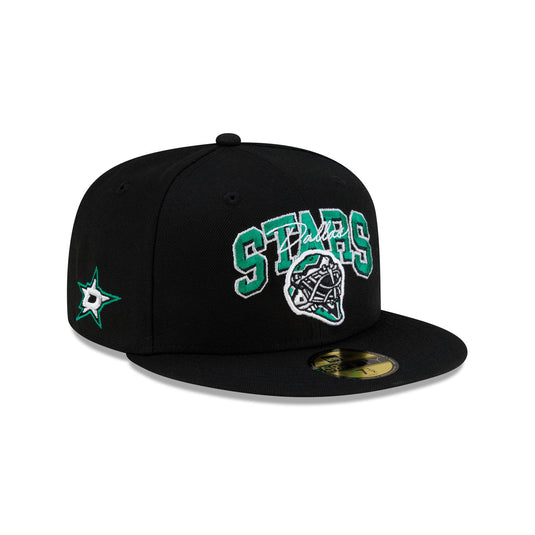 Dallas Stars Arch Mask 59FIFTY Fitted Hat