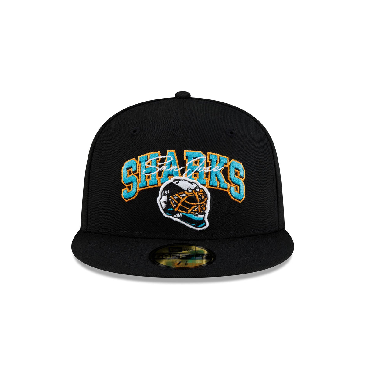 San Jose Sharks Arch Mask 59FIFTY Fitted Hat
