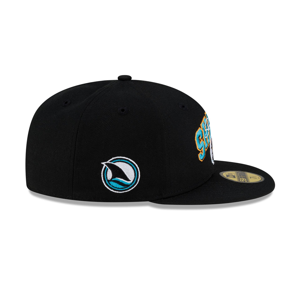 San Jose Sharks Arch Mask 59FIFTY Fitted Hat