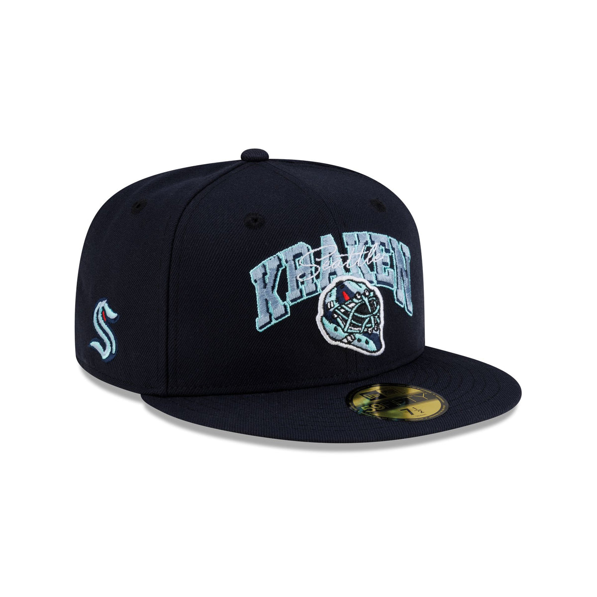 Seattle Kraken Arch Mask 59FIFTY Fitted Hat