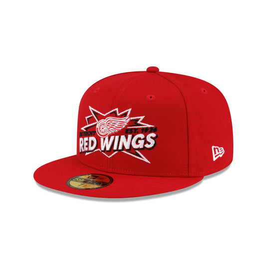 Detroit Red Wings Top Shelf 59FIFTY Fitted Hat