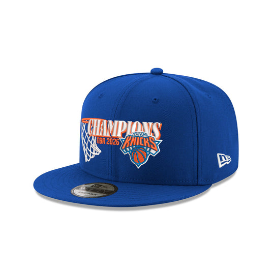 New York Knicks 2026 Champions Wordmark 9FIFTY Snapback Hat - New Era Cap
