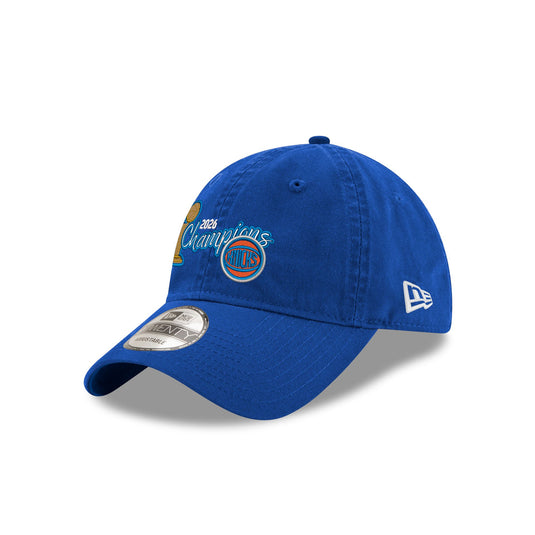 New York Knicks 2026 Champions Script 9TWENTY Adjustable Hat - New Era Cap