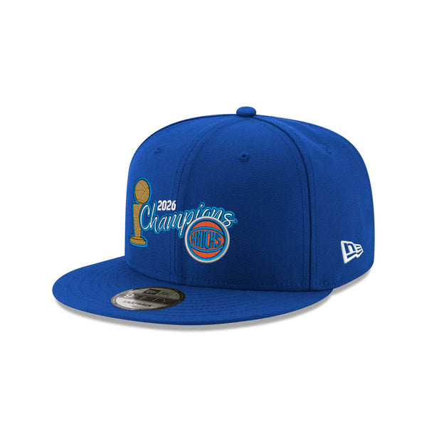 New York Knicks 2026 Champions Script 9FIFTY Snapback Hat – New