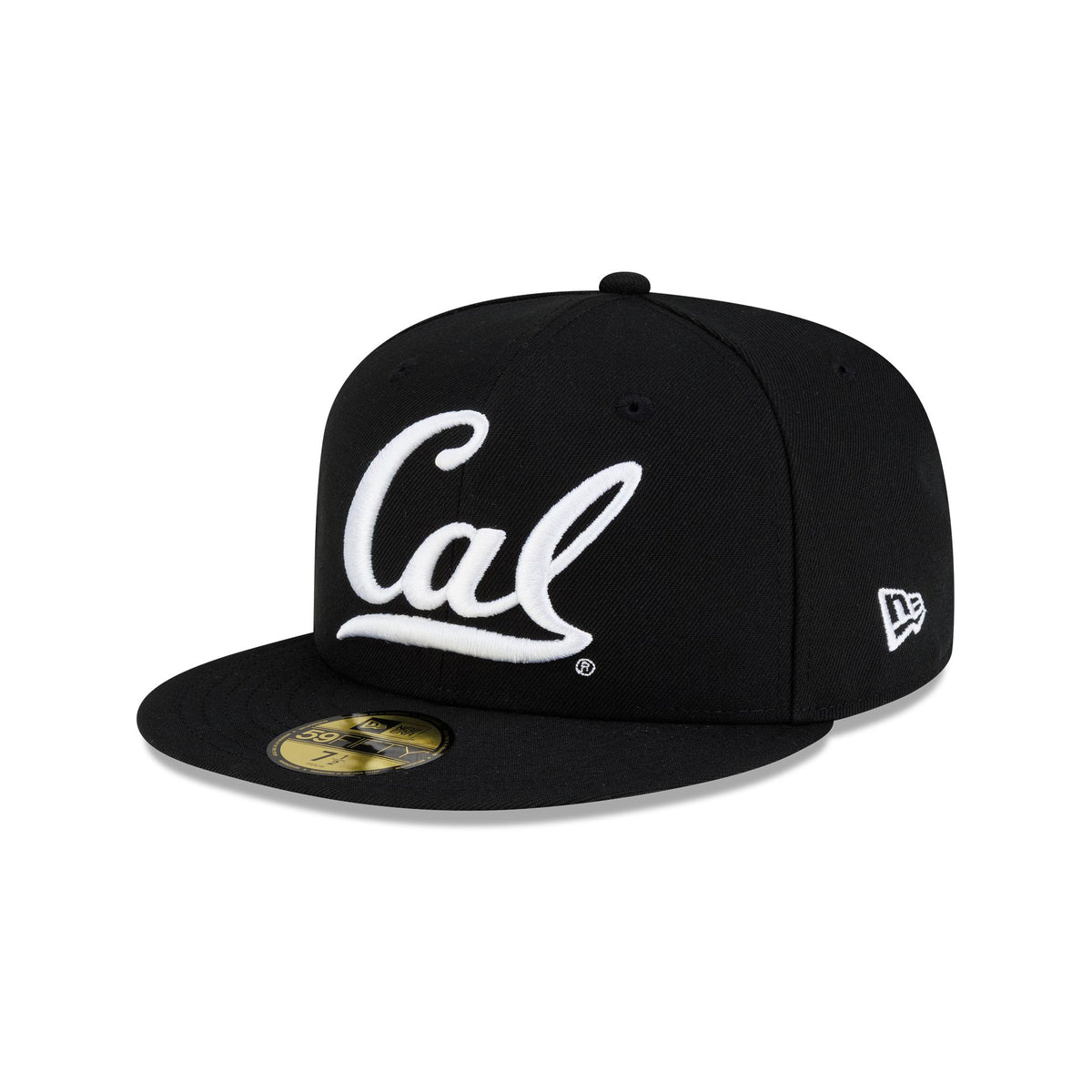 California Golden Bears White Script 59FIFTY Fitted Hat