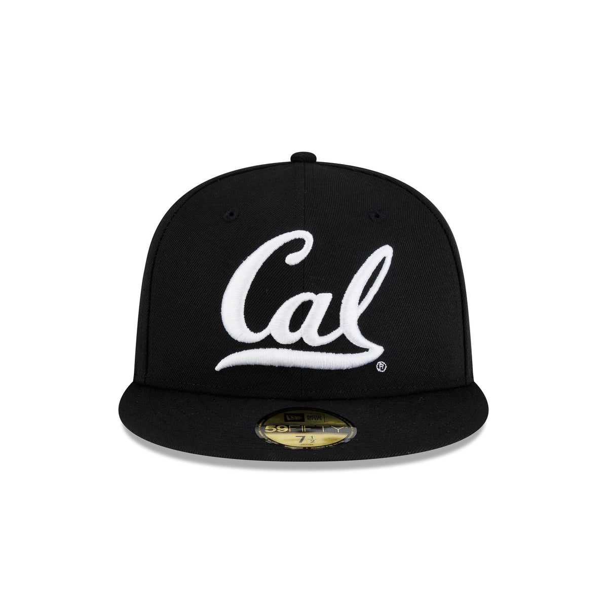 California Golden Bears White Script 59FIFTY Fitted Hat
