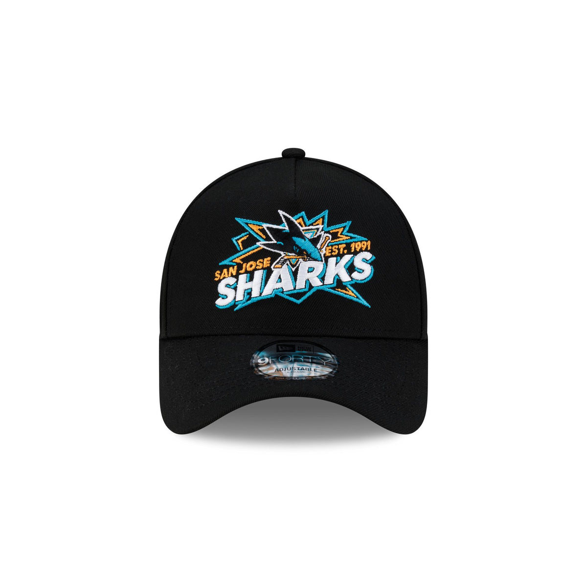 San Jose Sharks Top Shelf 9FORTY A-Frame Snapback Hat