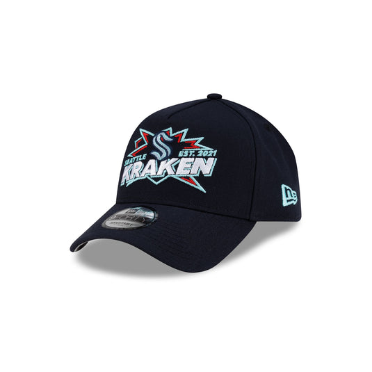 Seattle Kraken Top Shelf 9FORTY A-Frame Snapback Hat