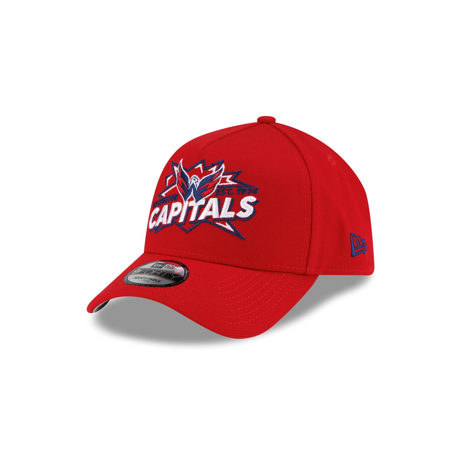 Washington Capitals Top Shelf 9FORTY A-Frame Snapback Hat – New
