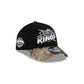 Los Angeles Kings Top Shelf Black Camo 9FORTY A-Frame Snapback Hat
