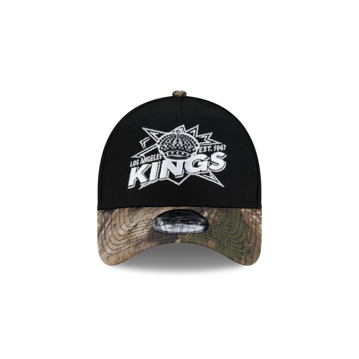 Los Angeles Kings Top Shelf Black Camo 9FORTY A-Frame Snapback Hat