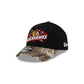 Chicago Blackhawks Top Shelf Black Camo 9FORTY A-Frame Snapback Hat