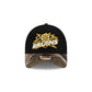 Boston Bruins Top Shelf Black Camo 9FORTY A-Frame Snapback Hat