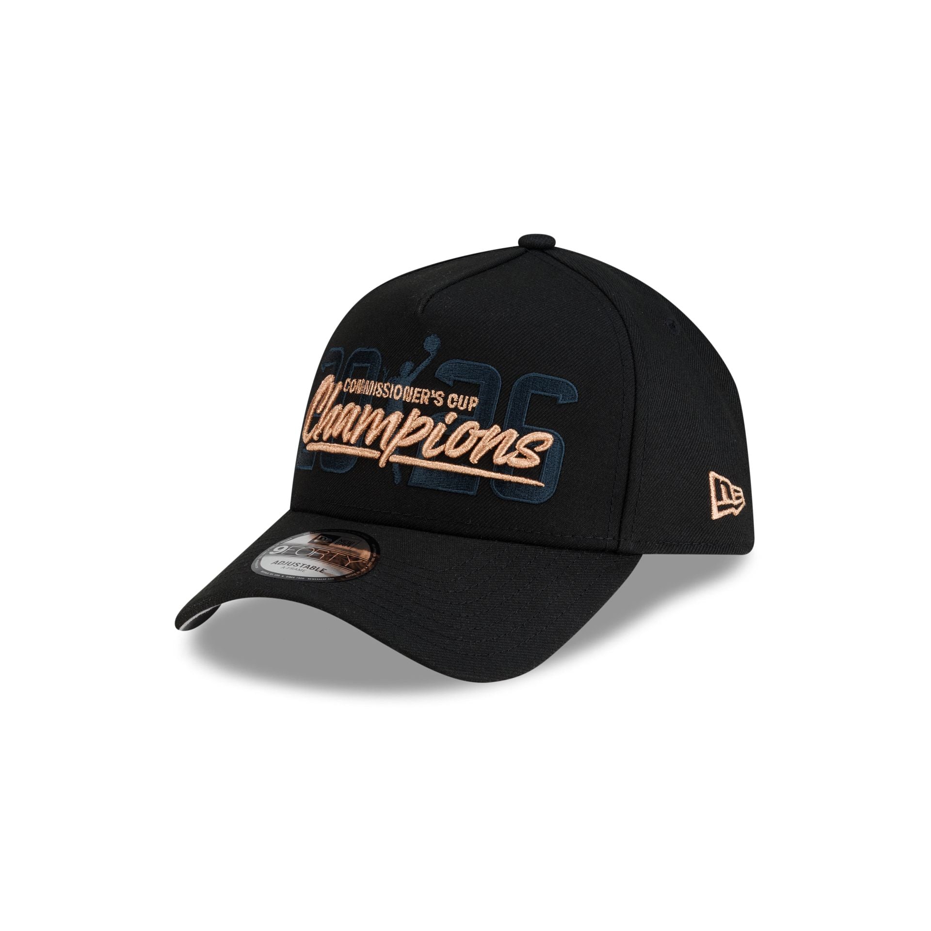 New York Liberty 2026 WNBA Commissioner's Cup Champions 9FORTY A-Frame Snapback Hat