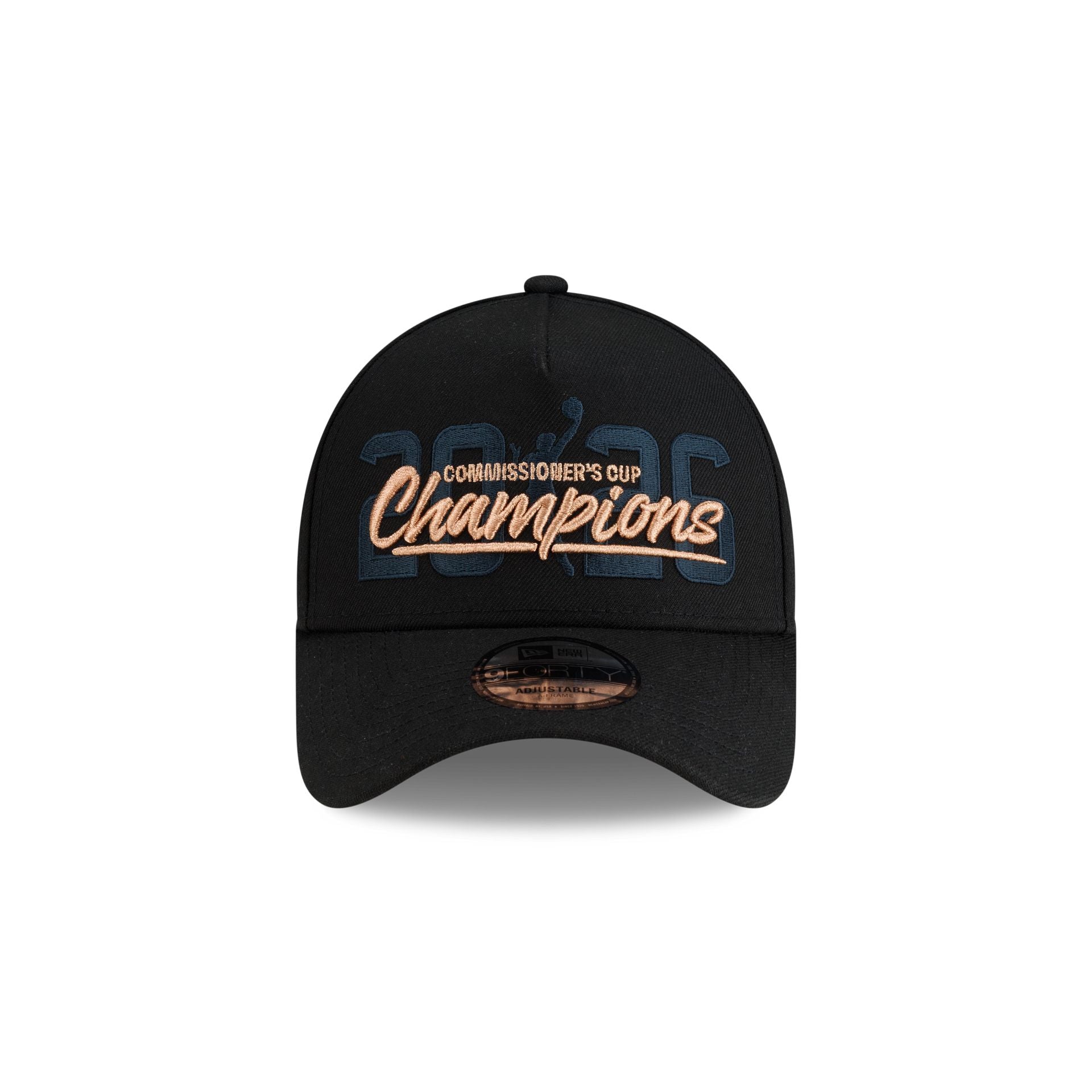 New York Liberty 2026 WNBA Commissioner's Cup Champions 9FORTY A-Frame Snapback Hat