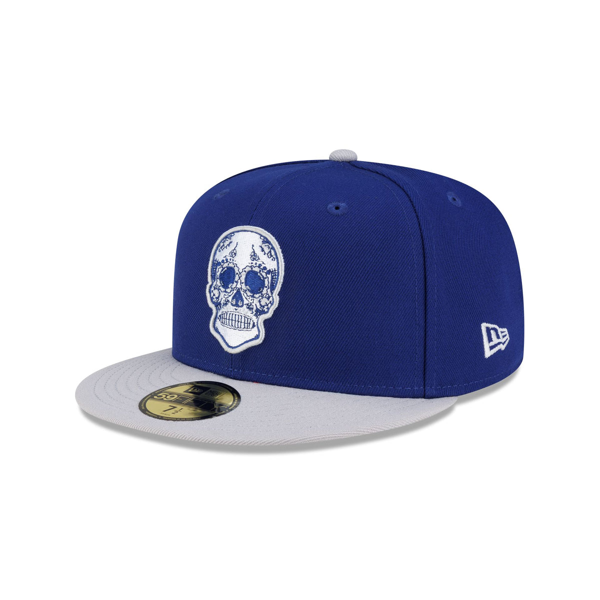 Los Angeles Dodgers Sugar Skull 59FIFTY Fitted Hat
