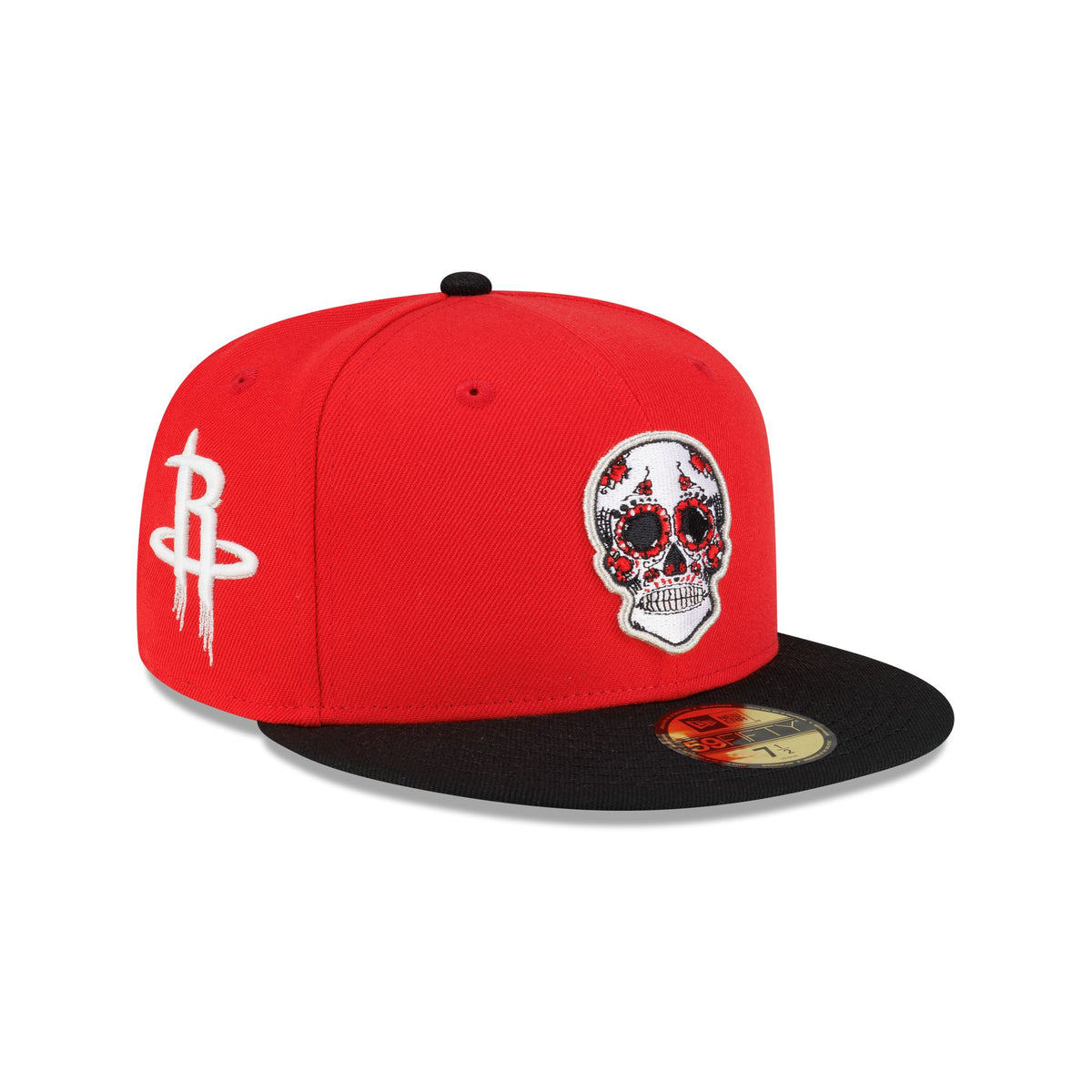 Houston Rockets Sugar Skull 59FIFTY Fitted Hat
