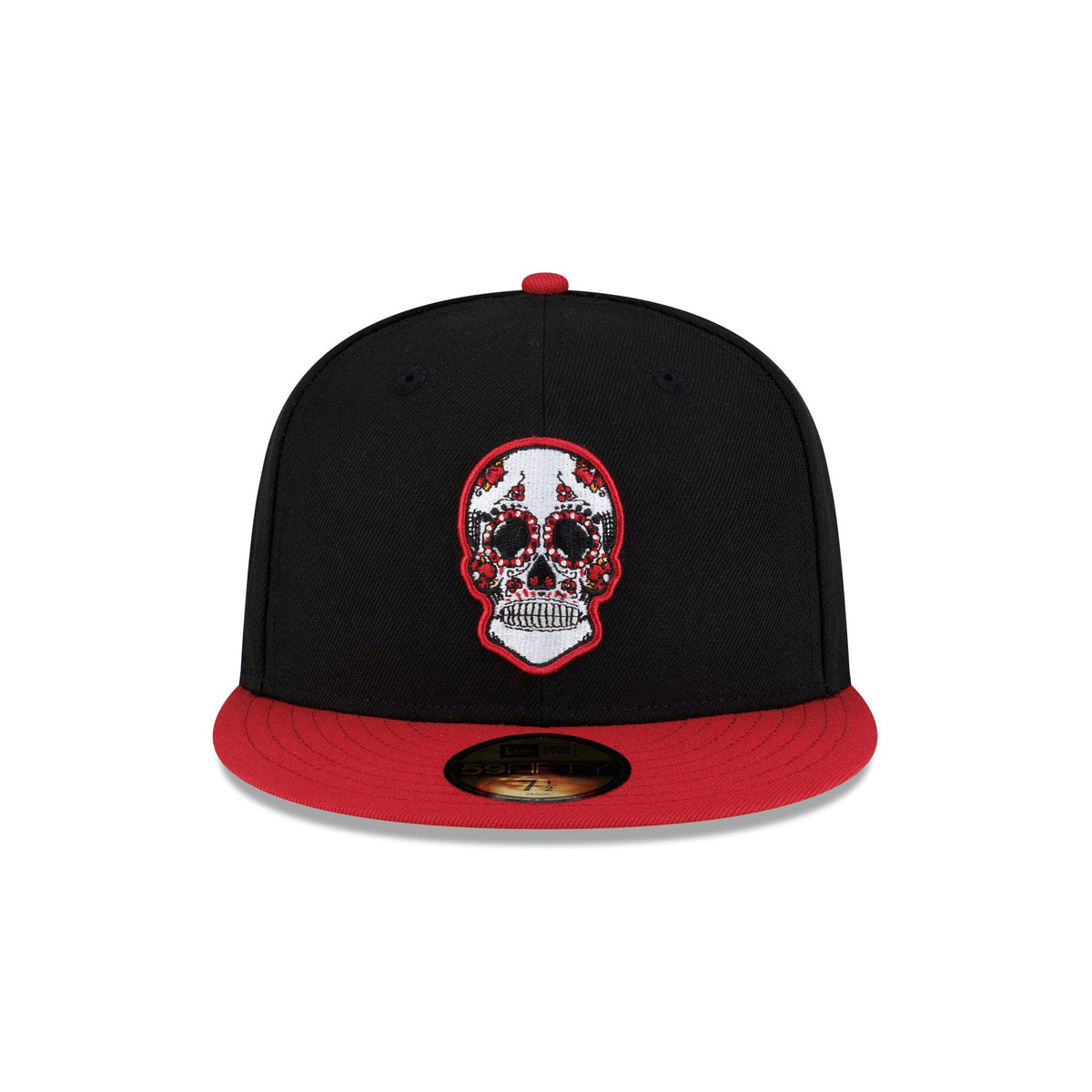Miami Heat Sugar Skull 59FIFTY Fitted Hat