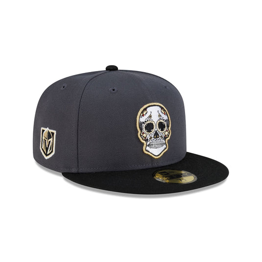Vegas Golden Knights Sugar Skull 59FIFTY Fitted Hat