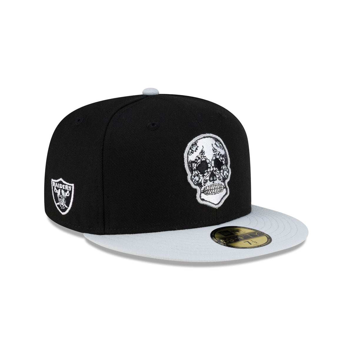 Las Vegas Raiders Sugar Skull 59FIFTY Fitted Hat