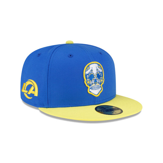 Los Angeles Rams Sugar Skull 59FIFTY Fitted Hat