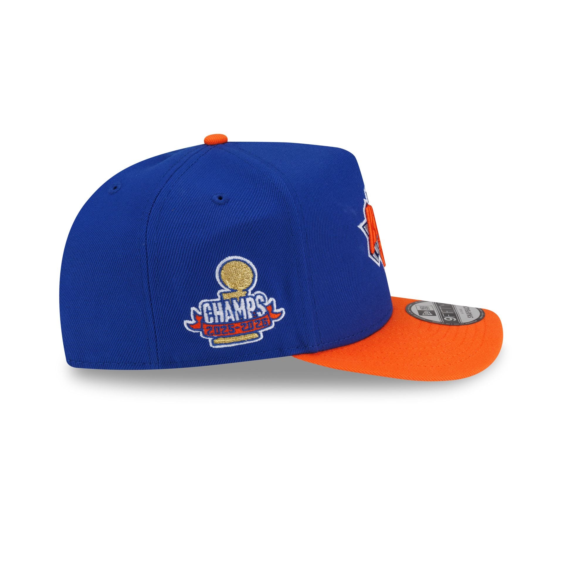 New York Knicks 2026 NBA Champions 9FIFTY A-Frame Snapback Hat