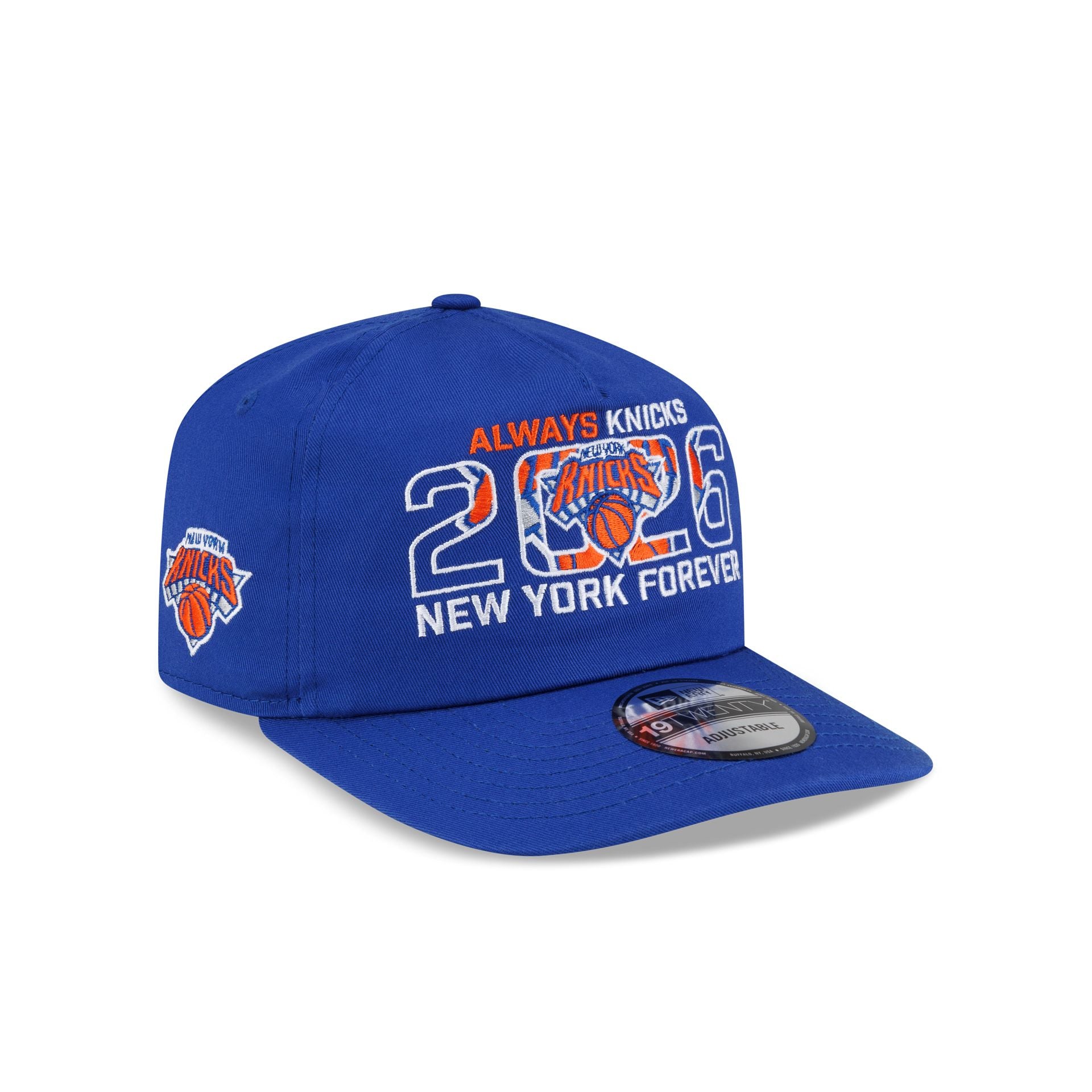 New York Knicks 2026 NBA Champions 19TWENTY Snapback Hat